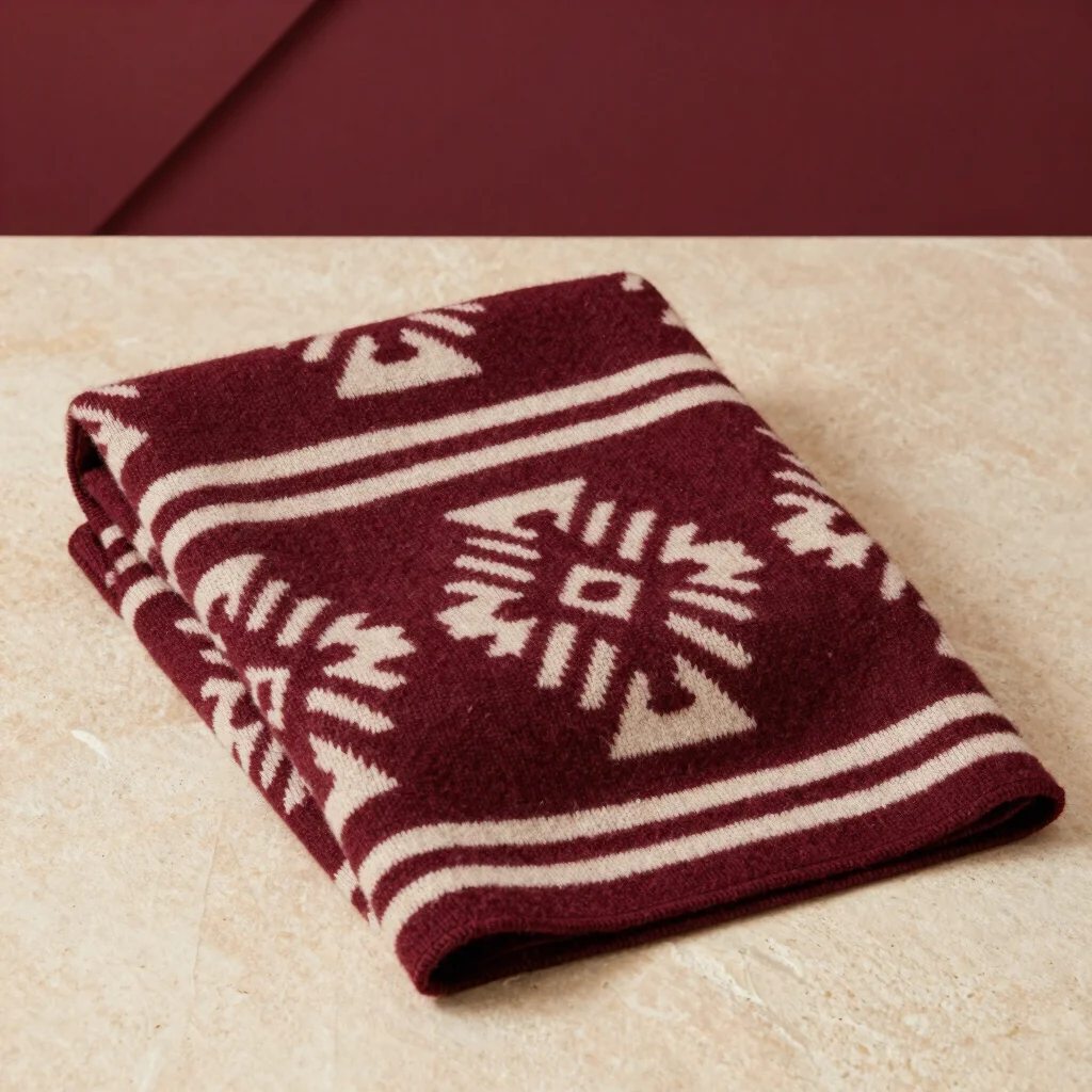 Handwoven Sadu Pattern Throw